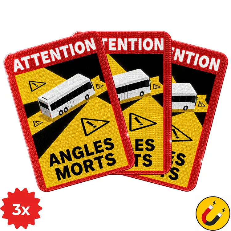Angles Morts Camper - Magneet 3x