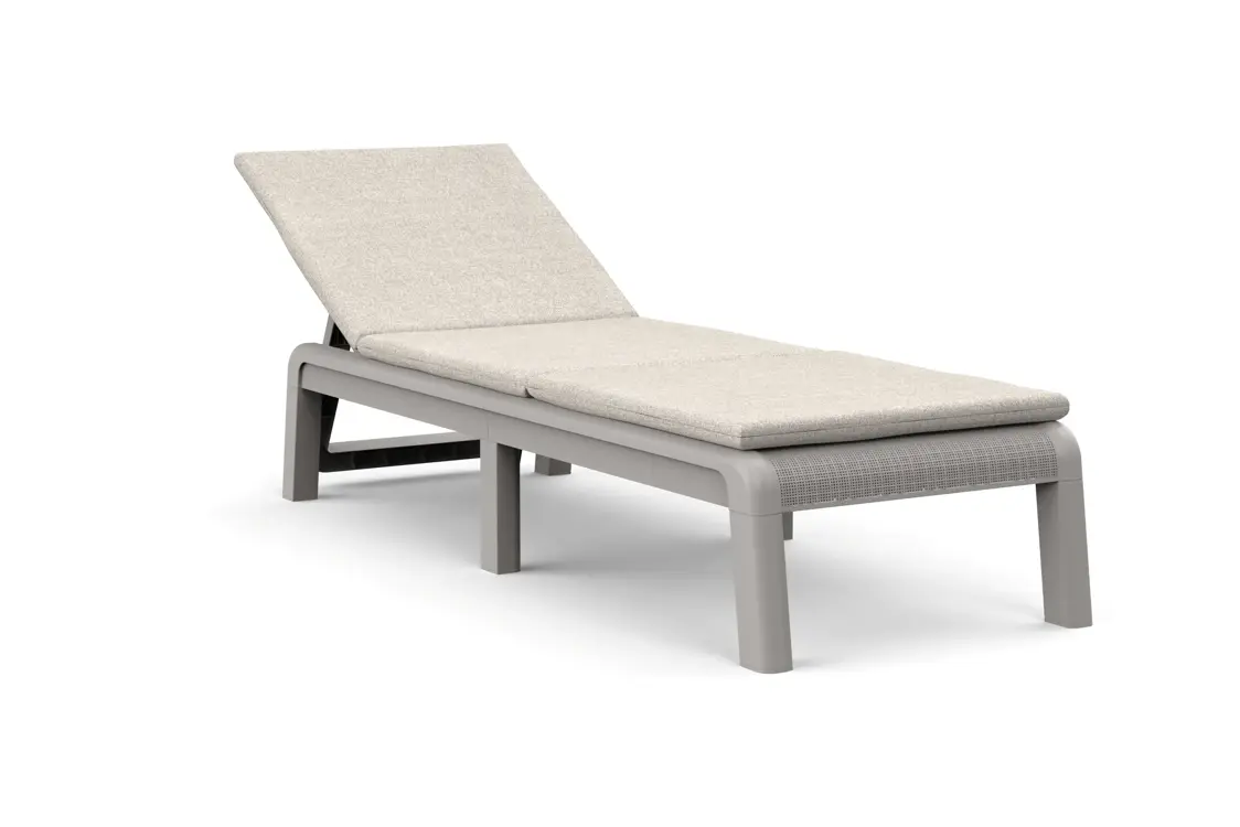 Mallorca Ligbed Soft Beige - 187.5x58x29cm
