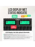 Batterijoplader USB - 8x AA/AAA
