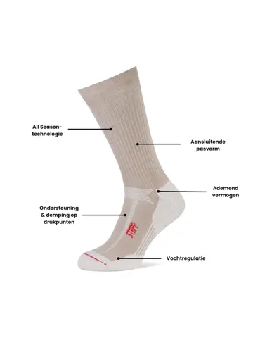 Techno Boston All Season - Wandelsokken