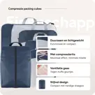 Compressie Packing Cubes – 6 stuks – N Blauw