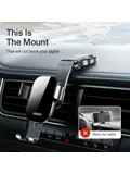 Dashboard Houder - Zwart - Joyroom