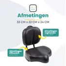 Voltano Fietszadel Met Rugsteun / Rugleuning