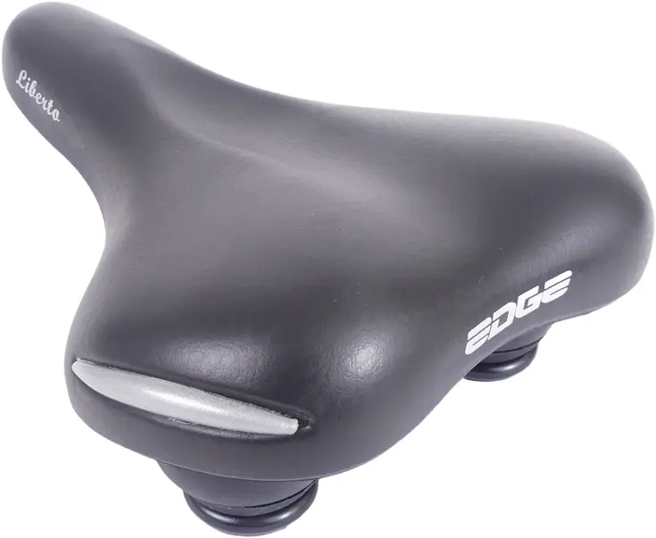 Edge Fietszadel Liberto - Zwart