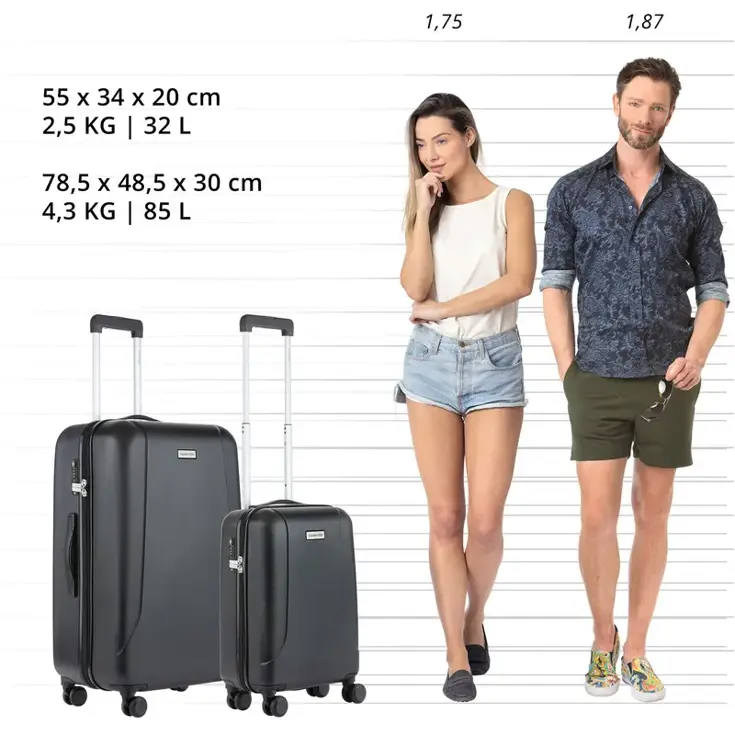 CarryOn Skyhopper Kofferset 2-delig