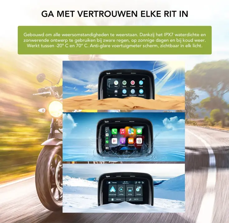 M500 - Motornavigatie  - BERGGPS