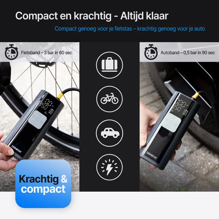 Donrox Ride F524 – Compressor Bundel