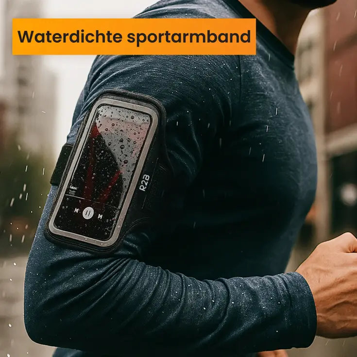 Waterdichte Hardloop Telefoonhouder t/m 7 inch