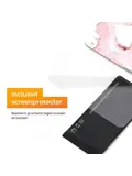 R2B iPhone 15 Hoesje Marmer + Screenprotector