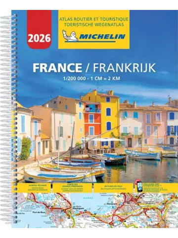 Michelin wegenatlas 20597 Frankrijk 2026
