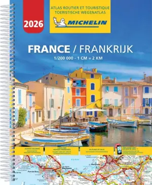 Michelin wegenatlas 20597 Frankrijk 2026