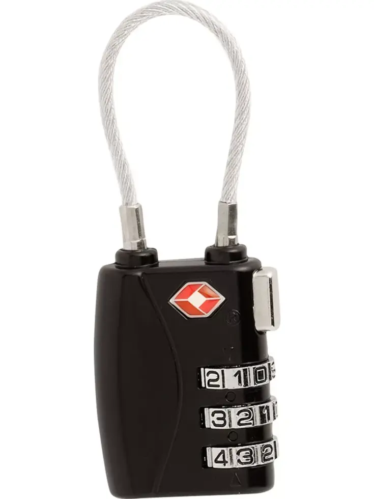 TSA cijferslot met kabel - ANWB