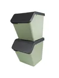 Sigma home - Prullenbak + deksel 60L - 2-dlg