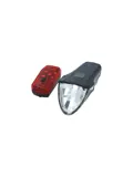 USB oplaadbare verlichtingsset 60 Lux met functies