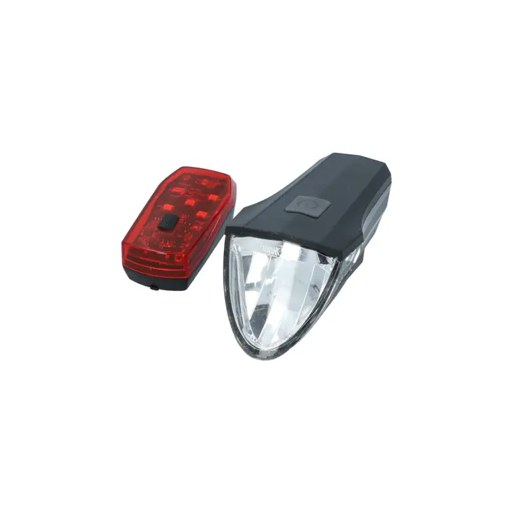 USB oplaadbare verlichtingsset 60 Lux met functies