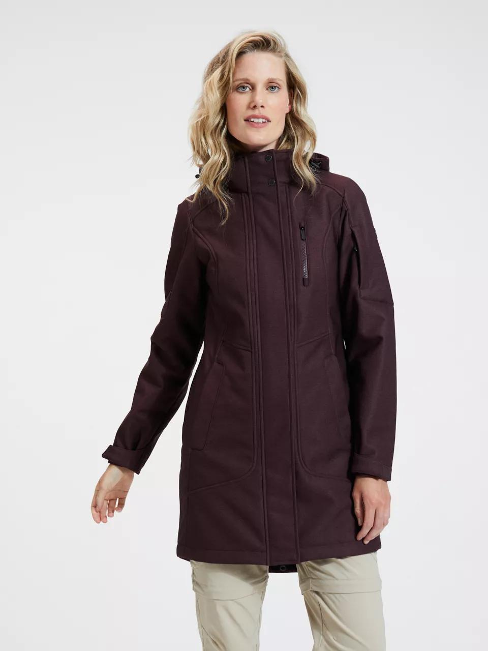 ANWB  Rakels  Softshell parka dames  Human Nature  Zwart   S main product image