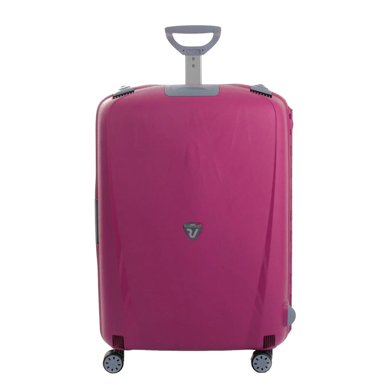 Roncato  Light 4 Wiel Trolley 75 magenta Paars  Paars main product image