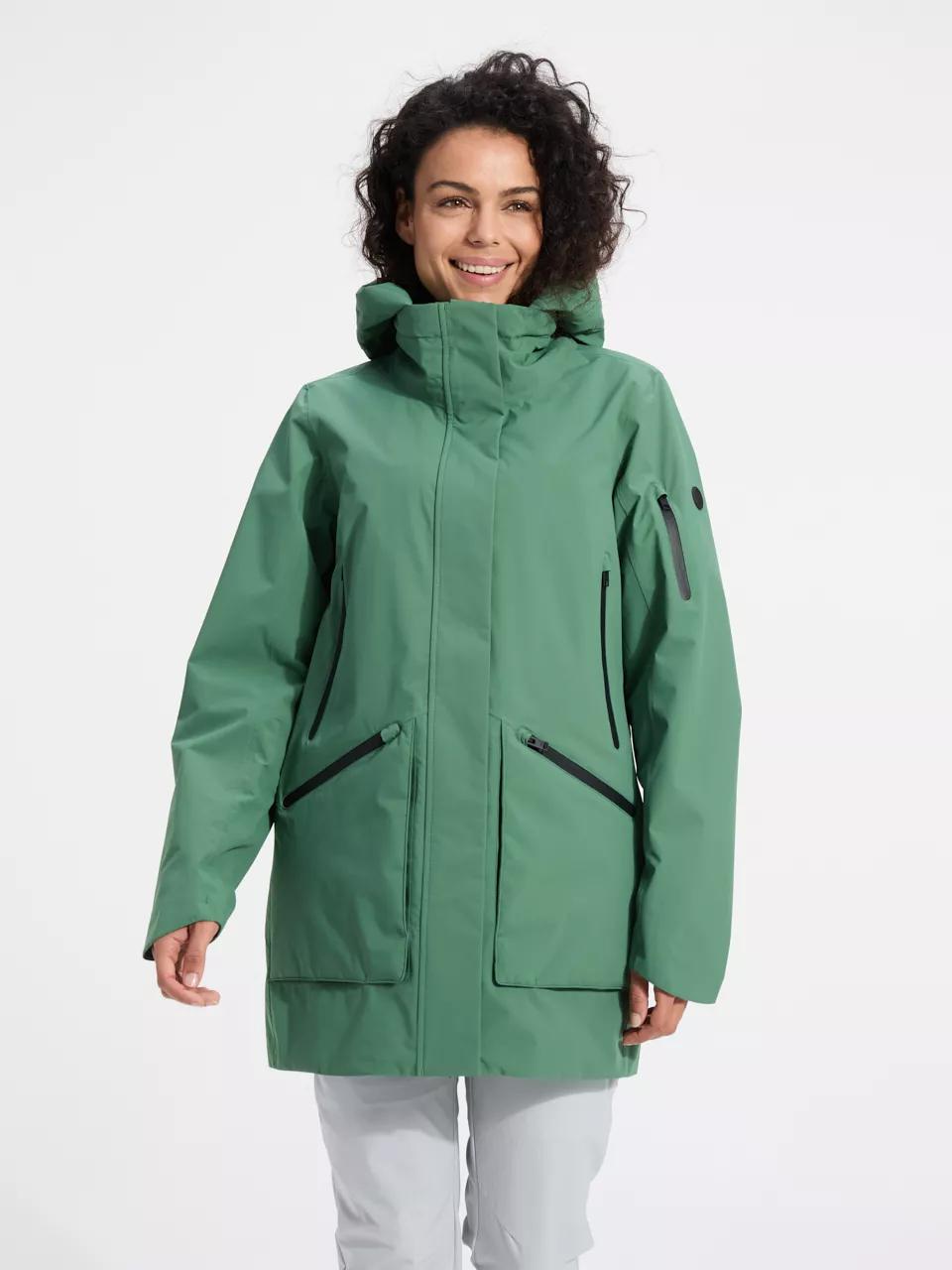 ANWB  Callais  Parka dames  Human Nature  Groen   S main product image