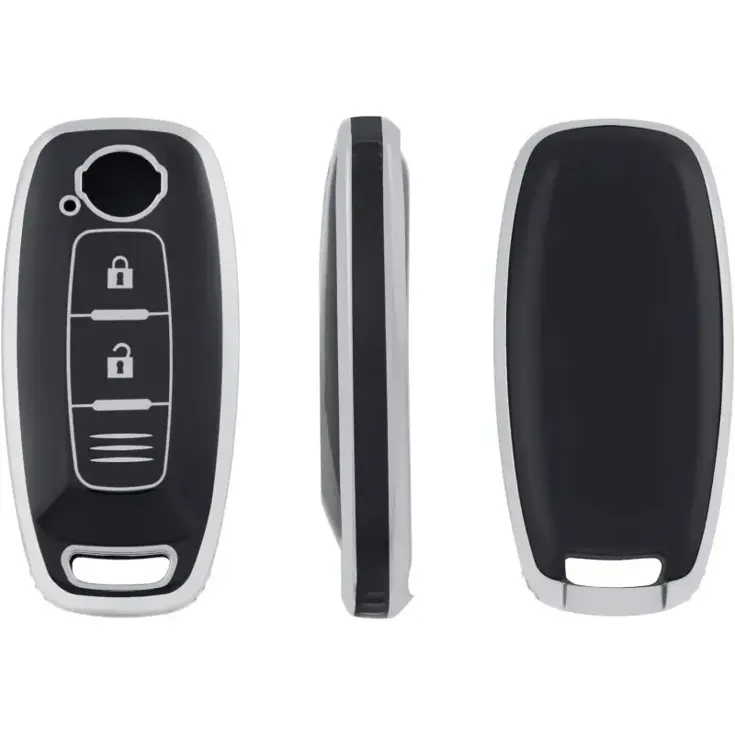 Dutch Shield Sleutelhoesje  Nissan zwart D2