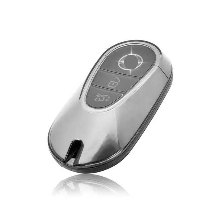 TPU Sleutelhoesje voor Mercedes clear 25