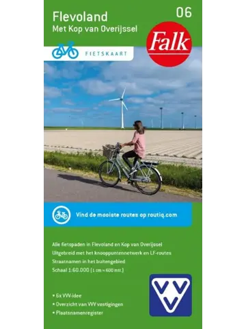 VVV Fietskaart 06 Flevoland Kop Overijssel