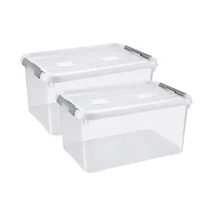 Curver Handy+ Opbergbox - 50L - 2 stuks