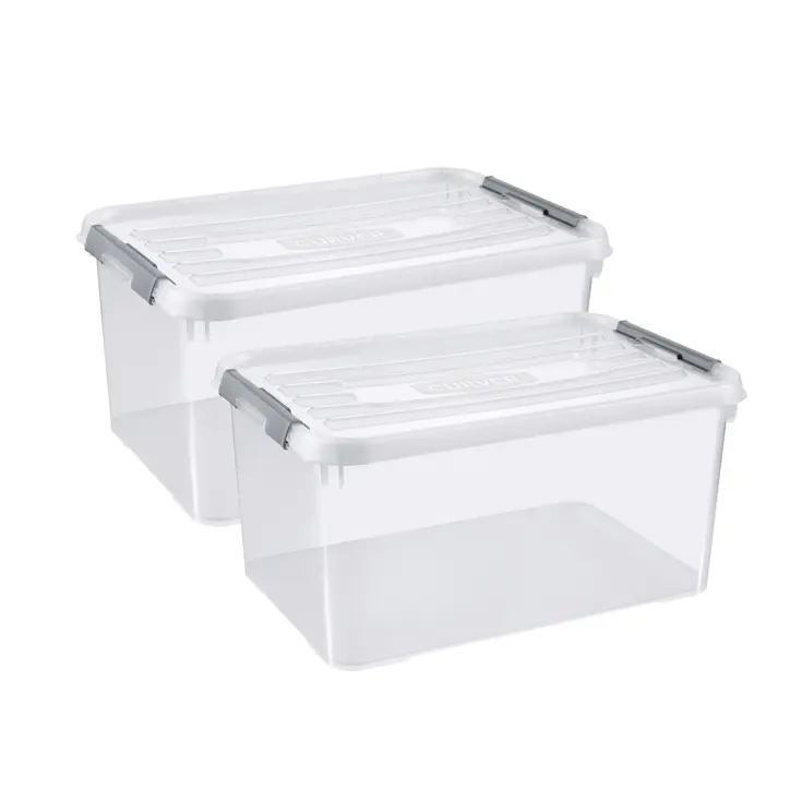 Curver Handy+ Opbergbox - 50L - 2 stuks