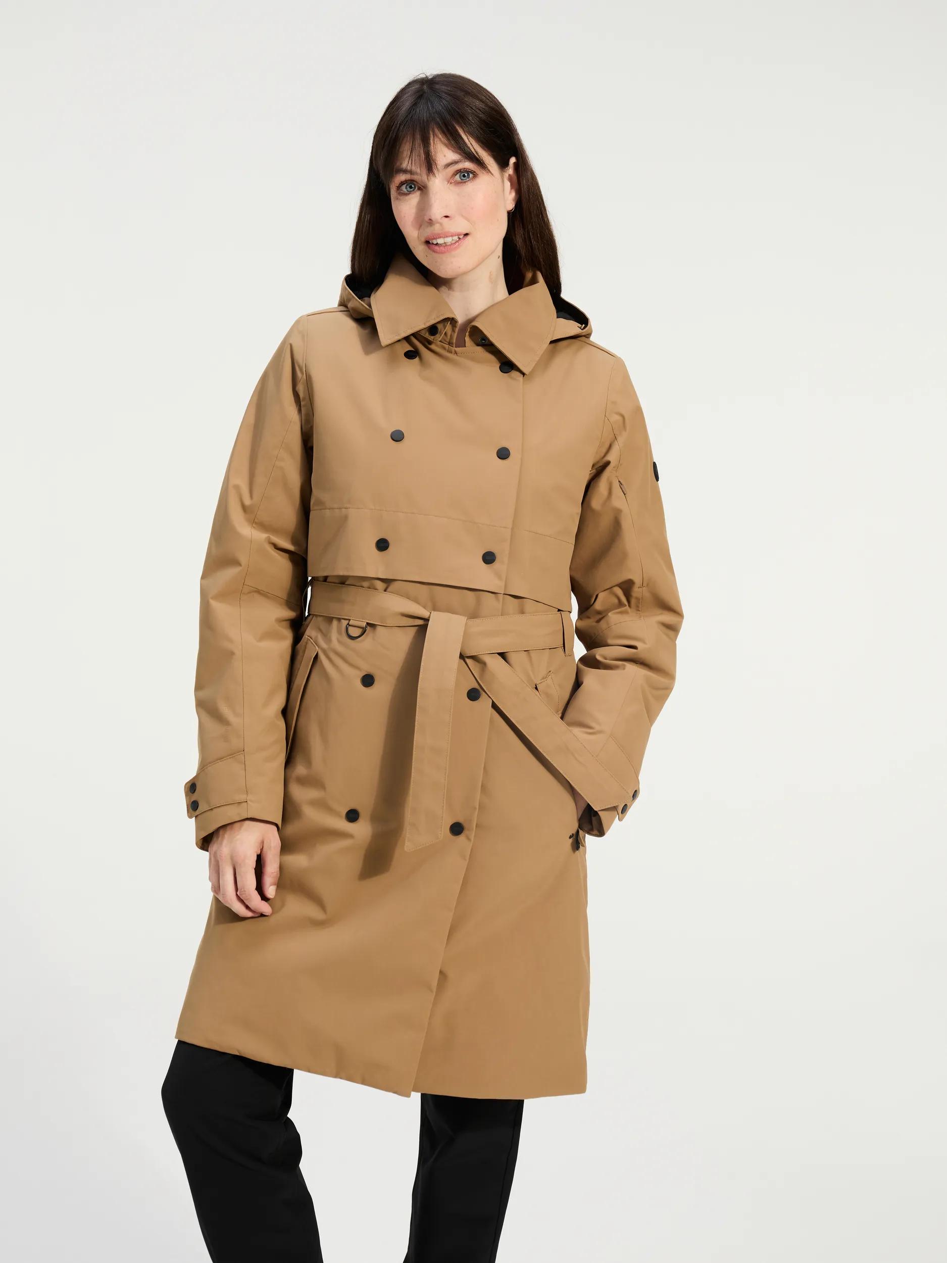 ANWB  Torrei  Parka dames  Human Nature  Licht Bruin   L main product image