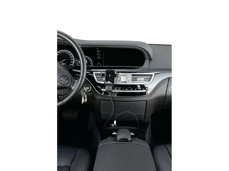 Telefoonhouder met draadloze oplader