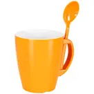 Gimex Mok met lepel Rainbow 390ml 4 Stuks