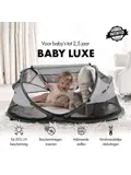Baby luxe campingbedje - Zelfopblaasbare matras