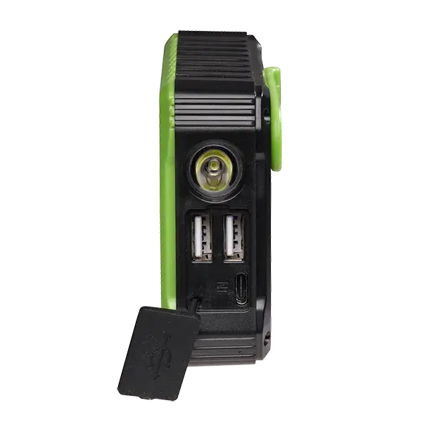 Noodpakket Powerbank Solar Zaklamp