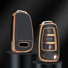 Dutch Shield Sleutelhoesje  Audi goud C3