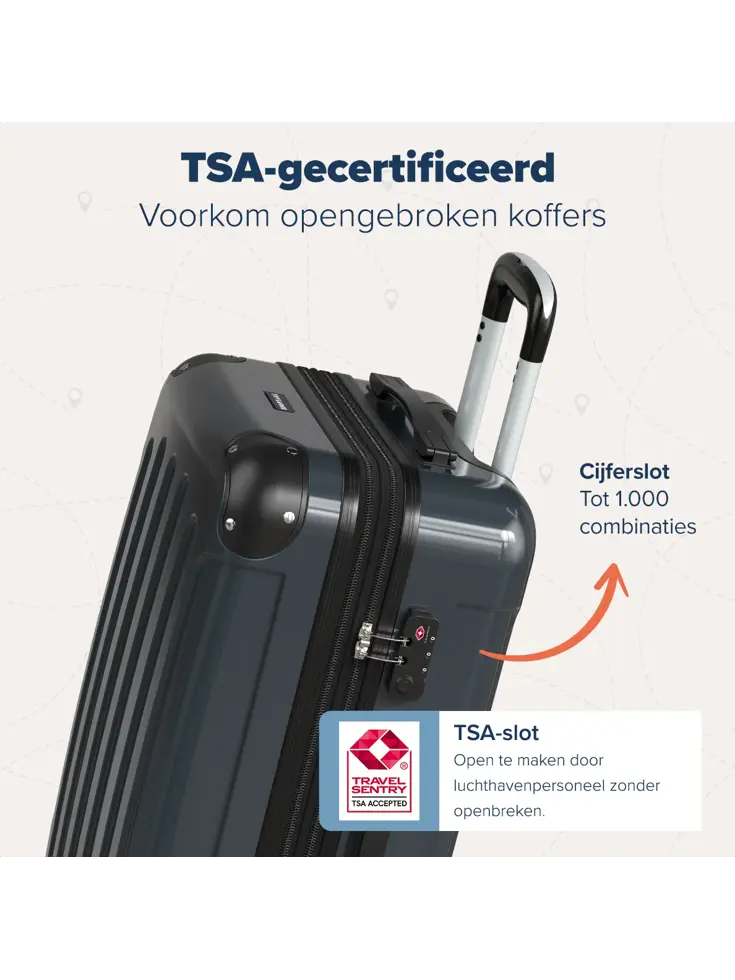 Handbagage Koffer – 45L