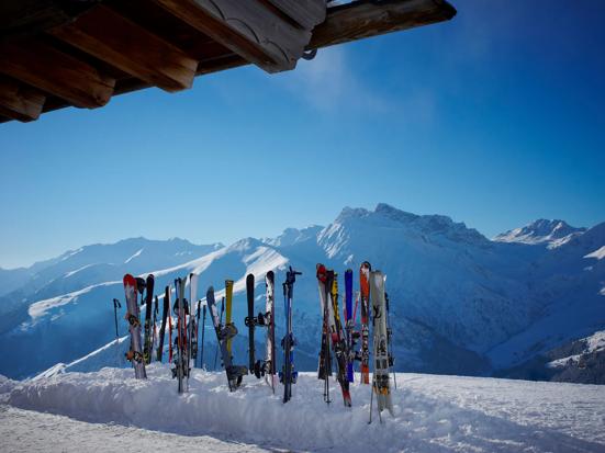 Ski's in Mayrhofen