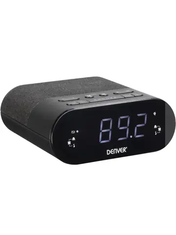 Denver CRQ107 FM Klokradio met Draadloze Oplader