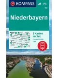 Wandelkaart WK160 Niederbayern