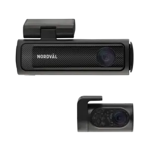 Nordväl DC202-2CH Dashcam 4K 64GB
