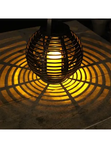 RexTech solar lantaarn Basket - Set van 3