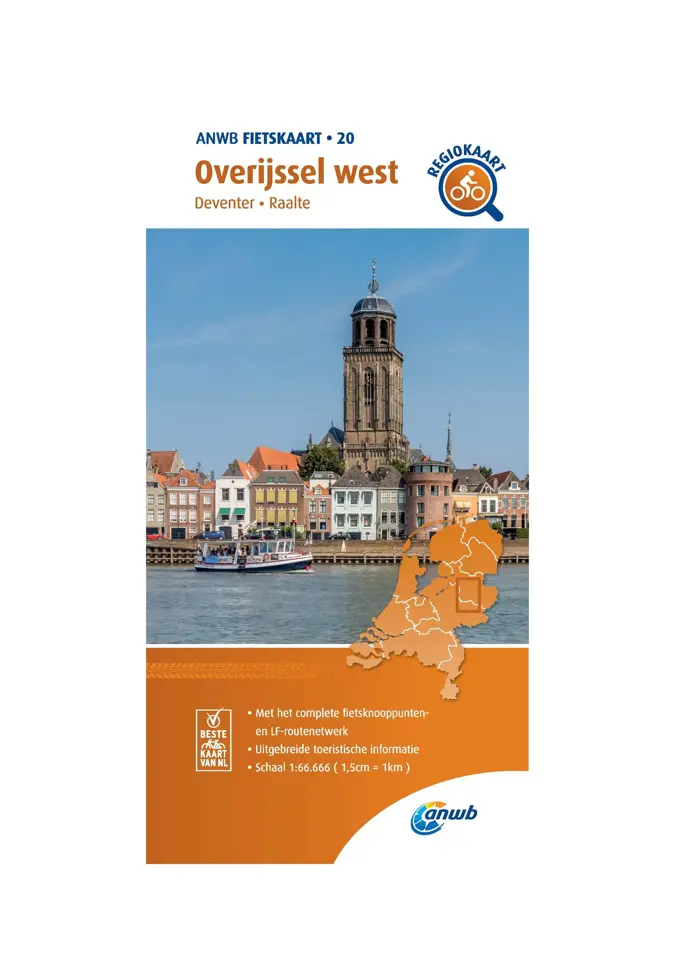 ANWB Fietskaart 20 - Overijssel West