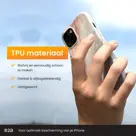 R2B iPhone 13 Hoesje Marmer + Screenprotector