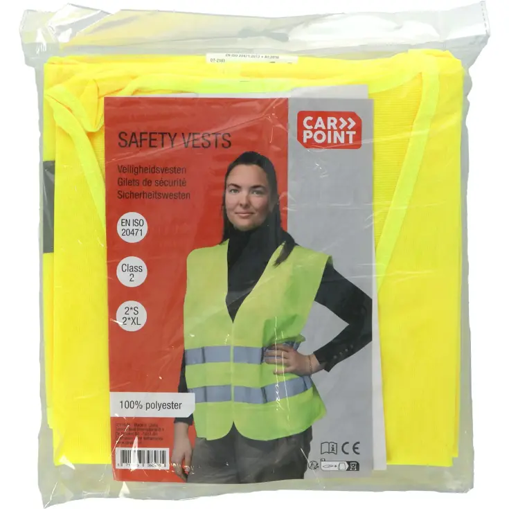 Veiligheidsvesten Combi Set 4 stuks (2xS, 2xXL)