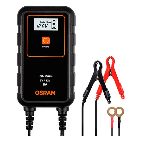 Acculader 6/12 volt 6 ampère