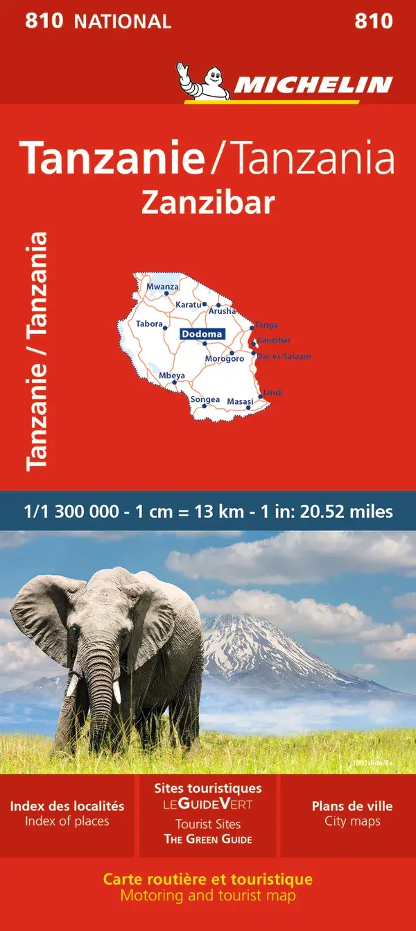 Michelin National 810 Tanzania - Zanzibar