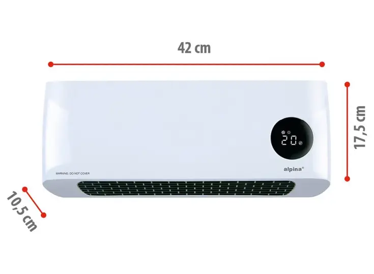 Elektrische Ventilator & Verwarming - 2000 W