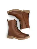 Trysil Dames - Veterboots met rits - Wol gevoerd