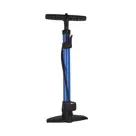 XLC Voetpomp Staal/PVC met Manometer DV/SV/AV