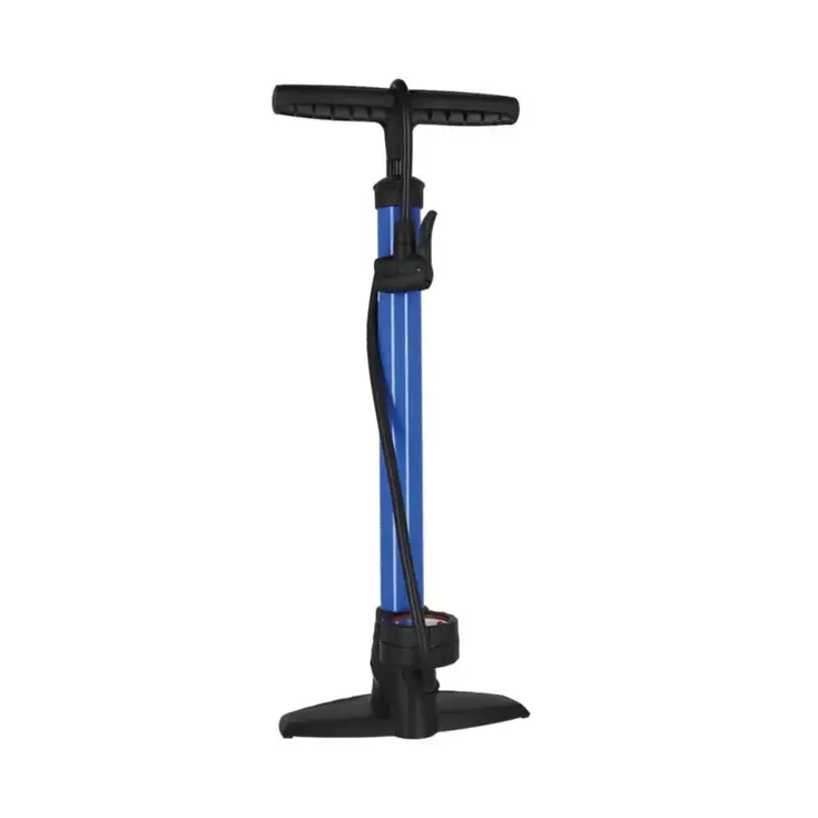 Voetpomp Staal/PVC met Manometer DV/SV/AV