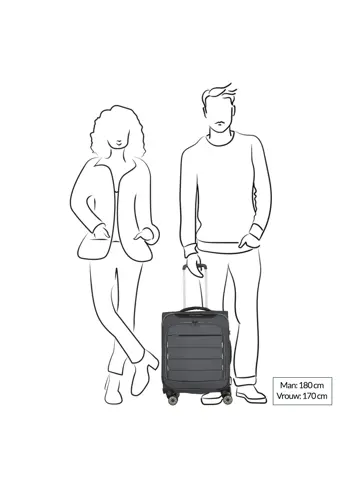 Skaii 4 Wheel Trolley S  | 36 L