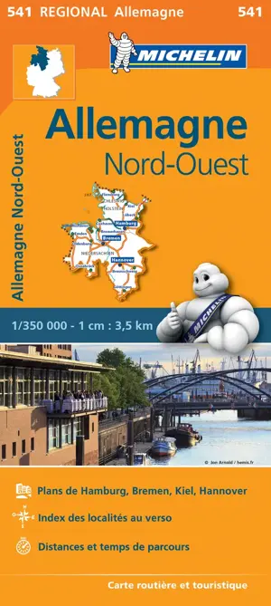 Michelin Regional 541 Duitsland Noord-West